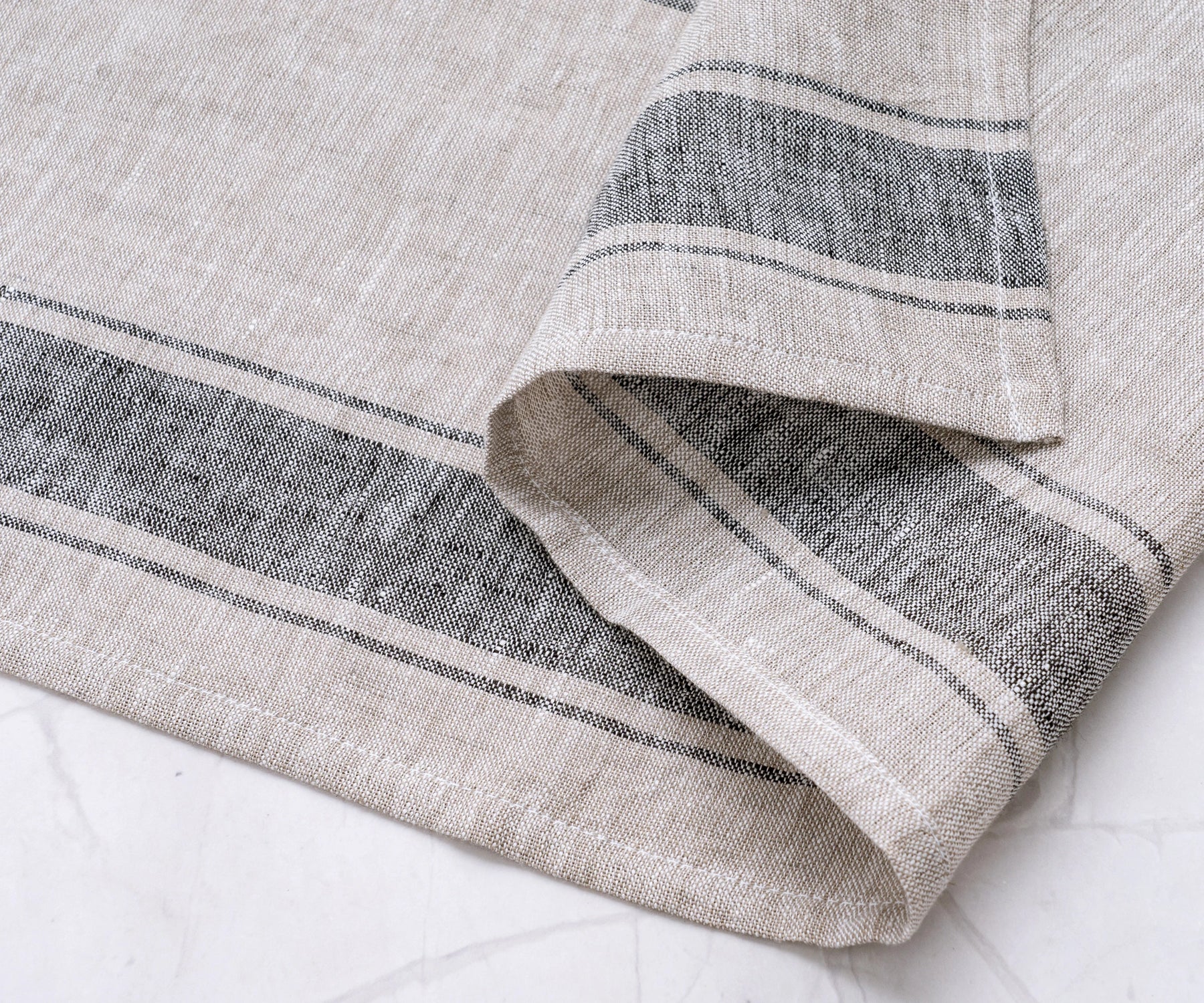 French Stripe Linen Dish Towels - Set of 2 French Stripe Linen Dish Towels - Set of 2