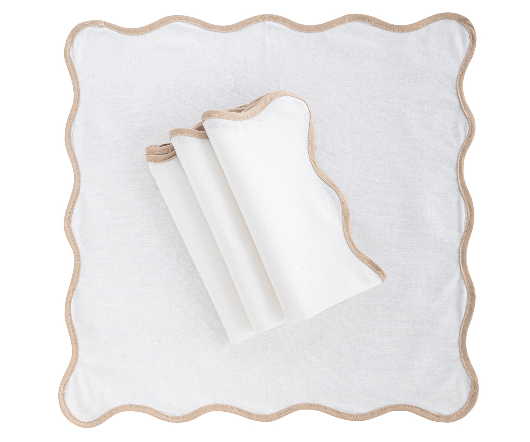 Elegant white cotton napkin, ideal for weddings, parties, and special celebrations. Elegant white cotton napkin, ideal for weddings, parties, and special celebrations.
