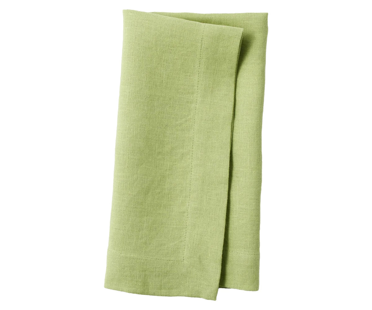 Durable linen napkin set displayed with table decor Durable linen napkin set displayed with table decor