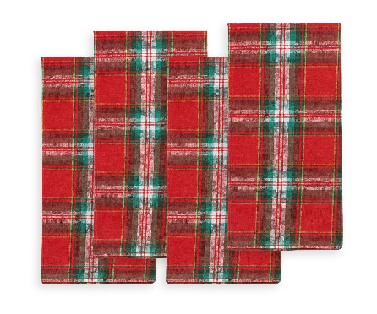 red tartan plaid napkins made from 100% cotton. Soft, reusable, and festive, these checkered napkins are ideal for Christmas tables, family dinners, and cozy gatherings. red tartan plaid napkins made from 100% cotton. Soft, reusable, and festive, these checkered napkins are ideal for Christmas tables, family dinners, and cozy gatherings.