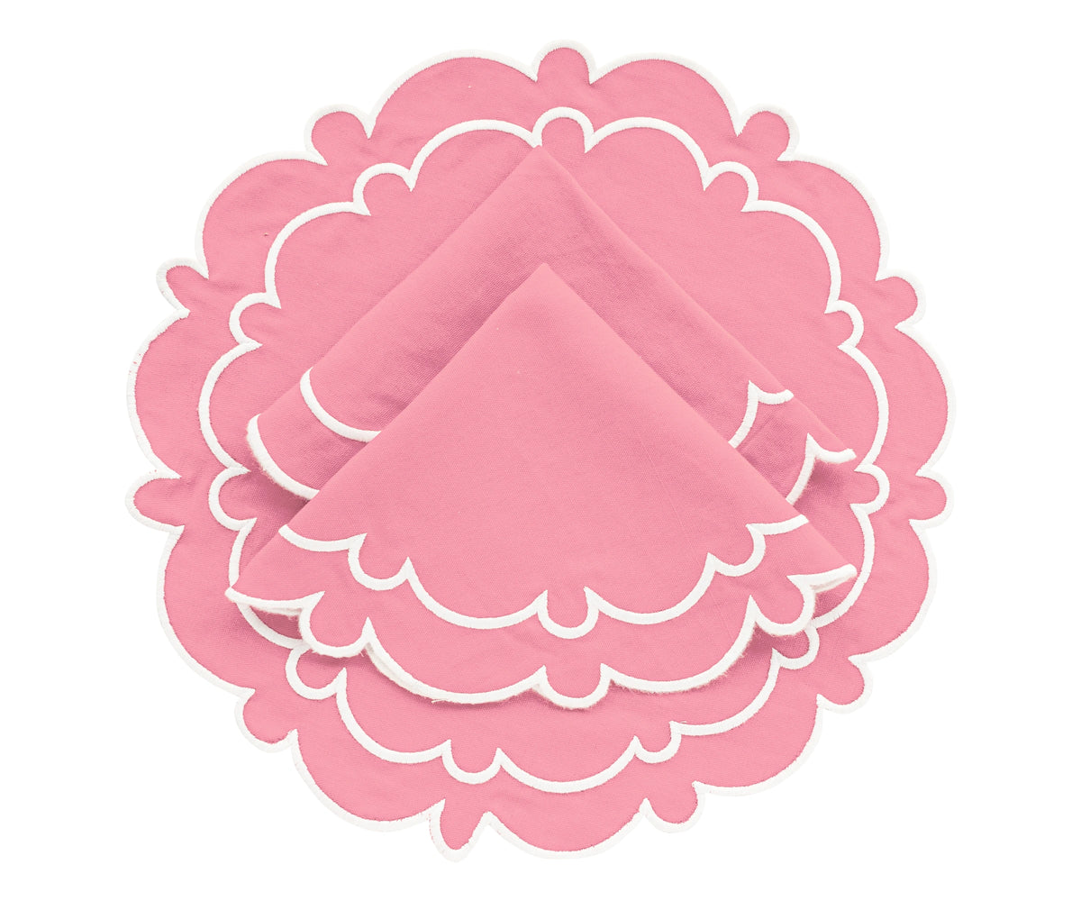 Peony Round Placemats Peony Round Placemats