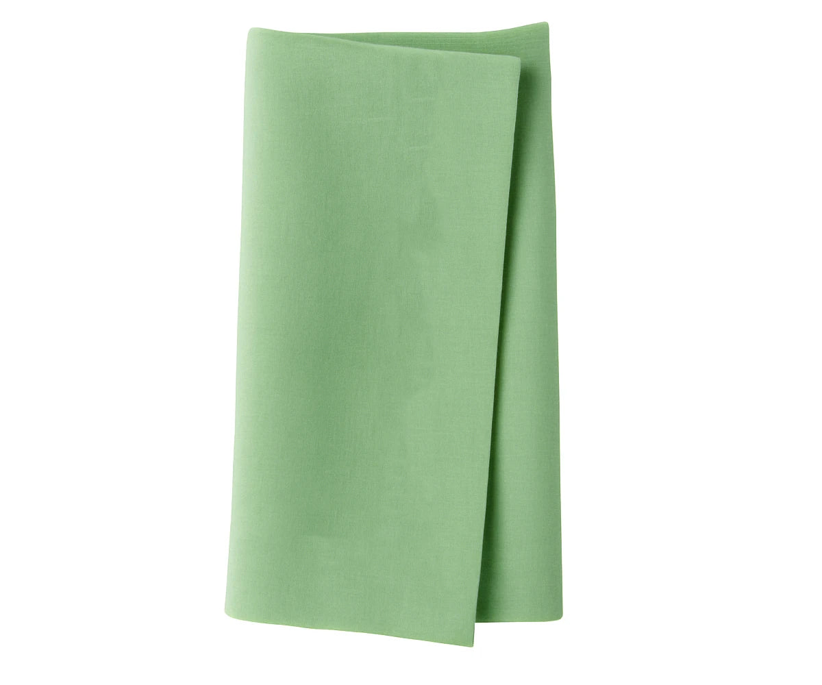 Reusable solid cotton napkins neatly folded on table
Reusable solid cotton napkins neatly folded on table