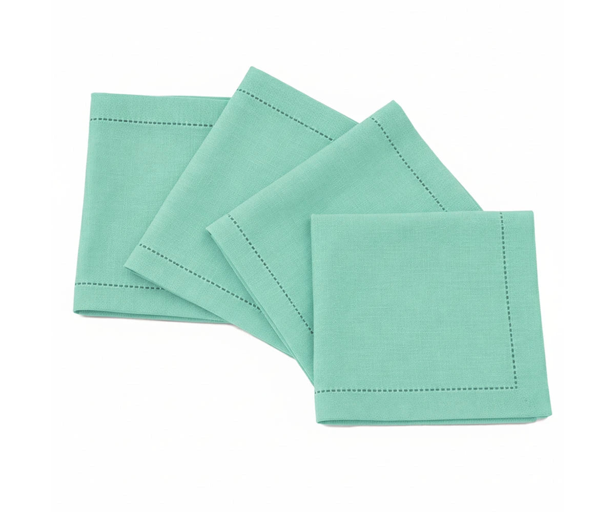 Soft washable linen cocktail napkins
Soft washable linen cocktail napkins