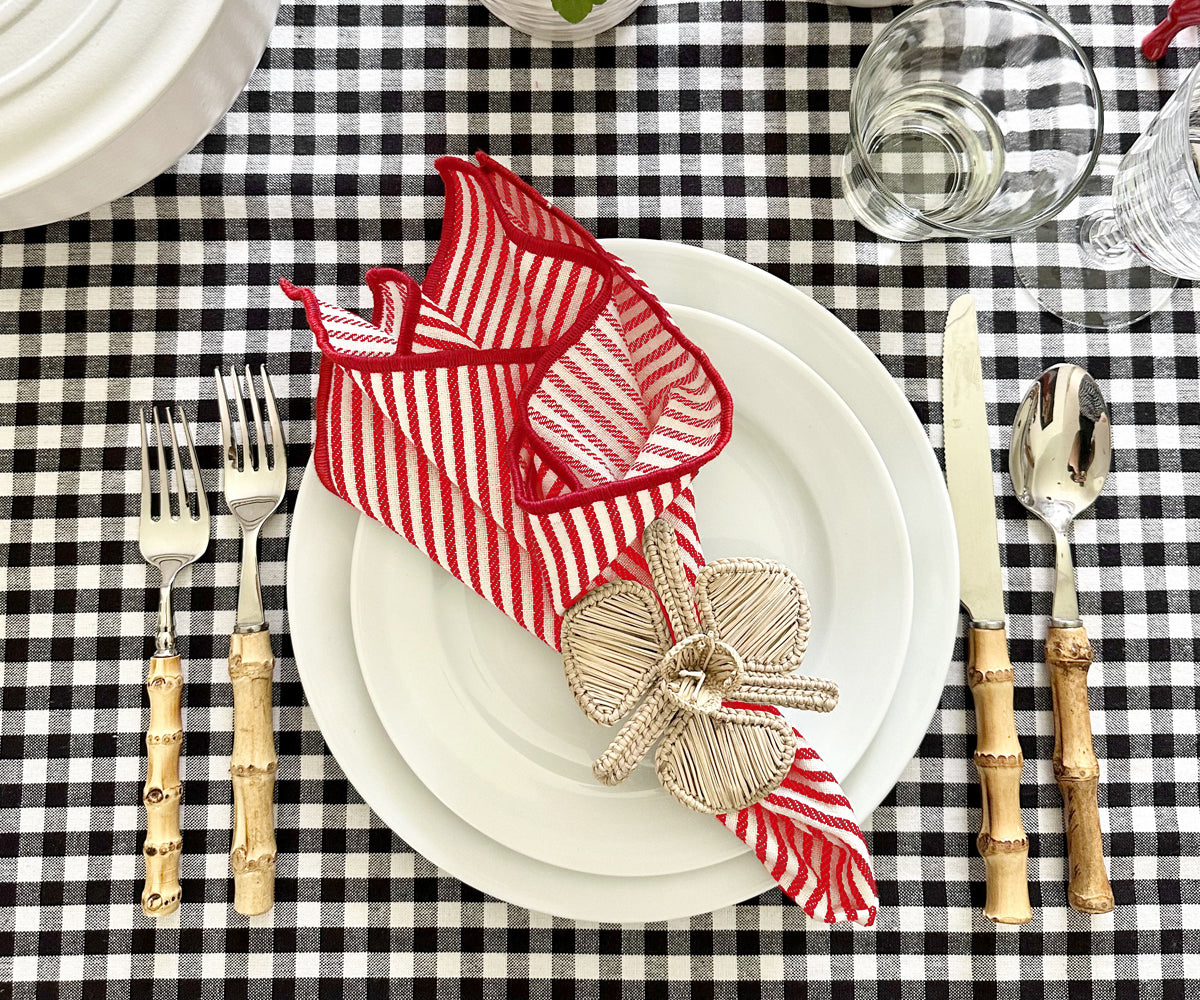 Red Cloth Napkins - Dinner Napkins Red Cloth Napkins - Dinner Napkins