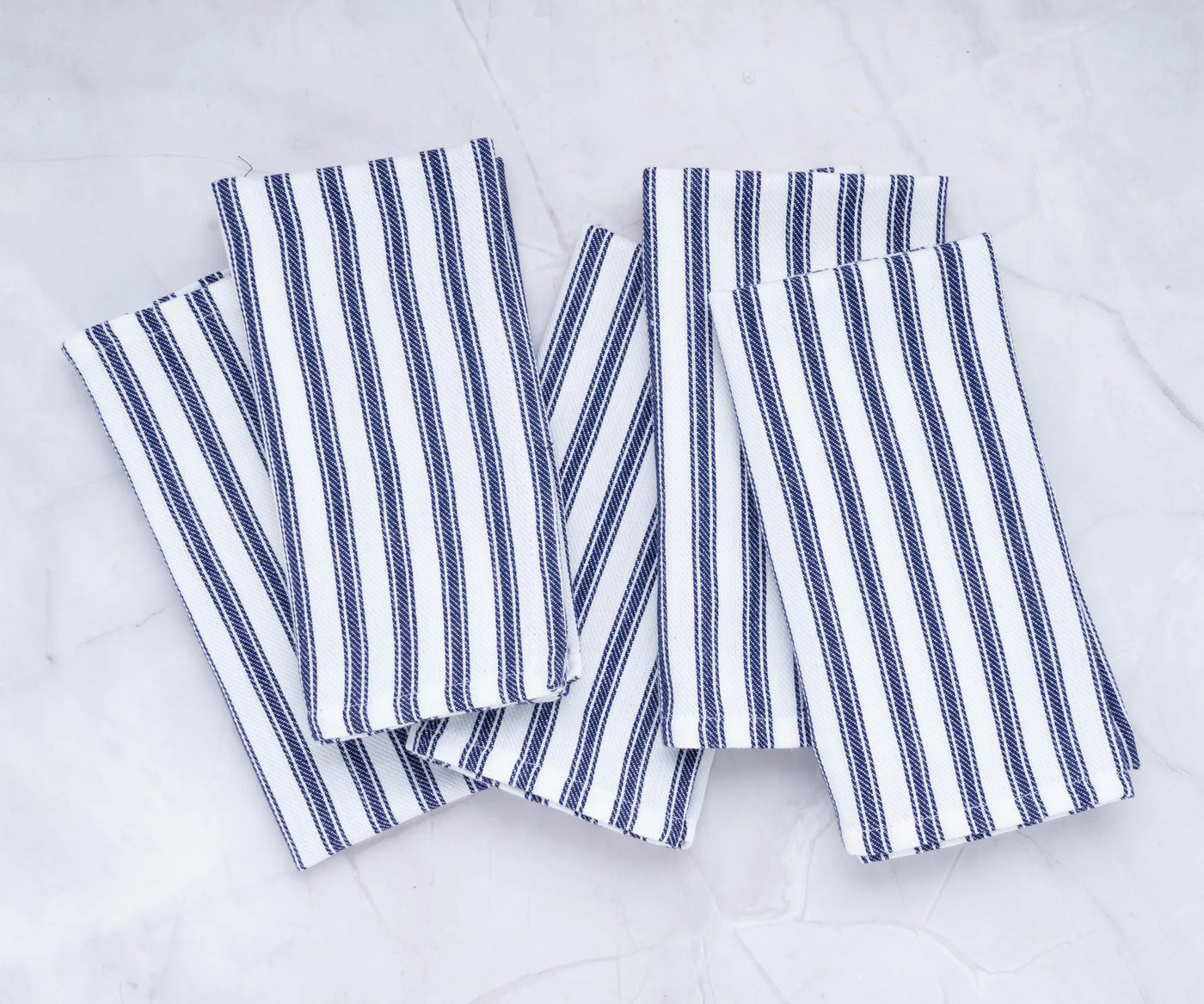 100% cotton navy striped napkins styled with nautical decor for seaside dining 100% cotton navy striped napkins styled with nautical decor for seaside dining