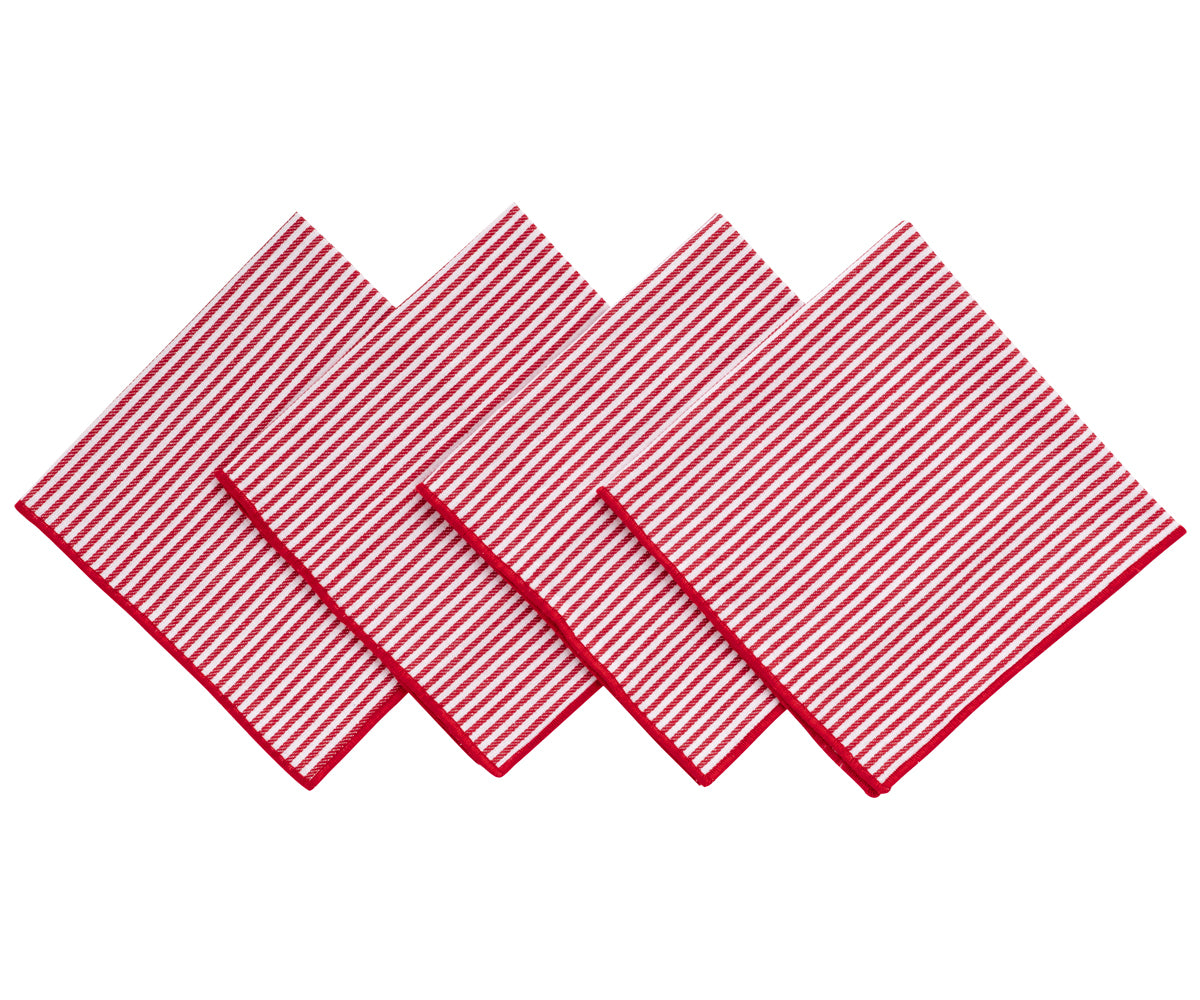Red cotton Napkins - Dinner Napkins Red cotton Napkins - Dinner Napkins