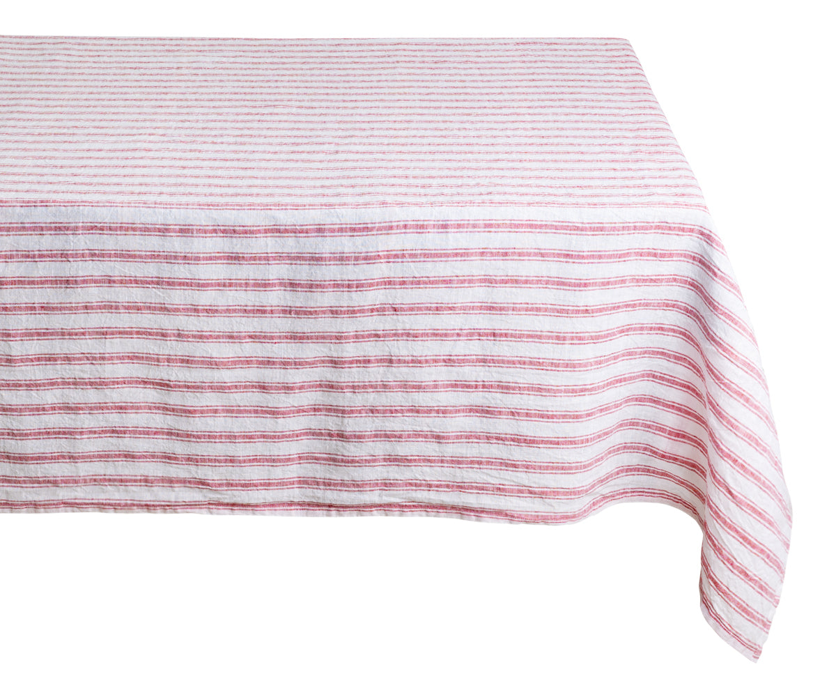 French country-inspired tablecloth for an elegant touch. French country-inspired tablecloth for an elegant touch.