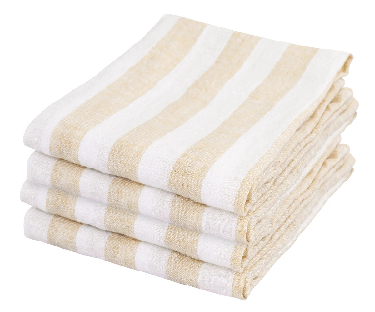 Elegant beige linen dinner table napkins, perfect for enhancing your dining experience with style and sophistication. Elegant beige linen dinner table napkins, perfect for enhancing your dining experience with style and sophistication.