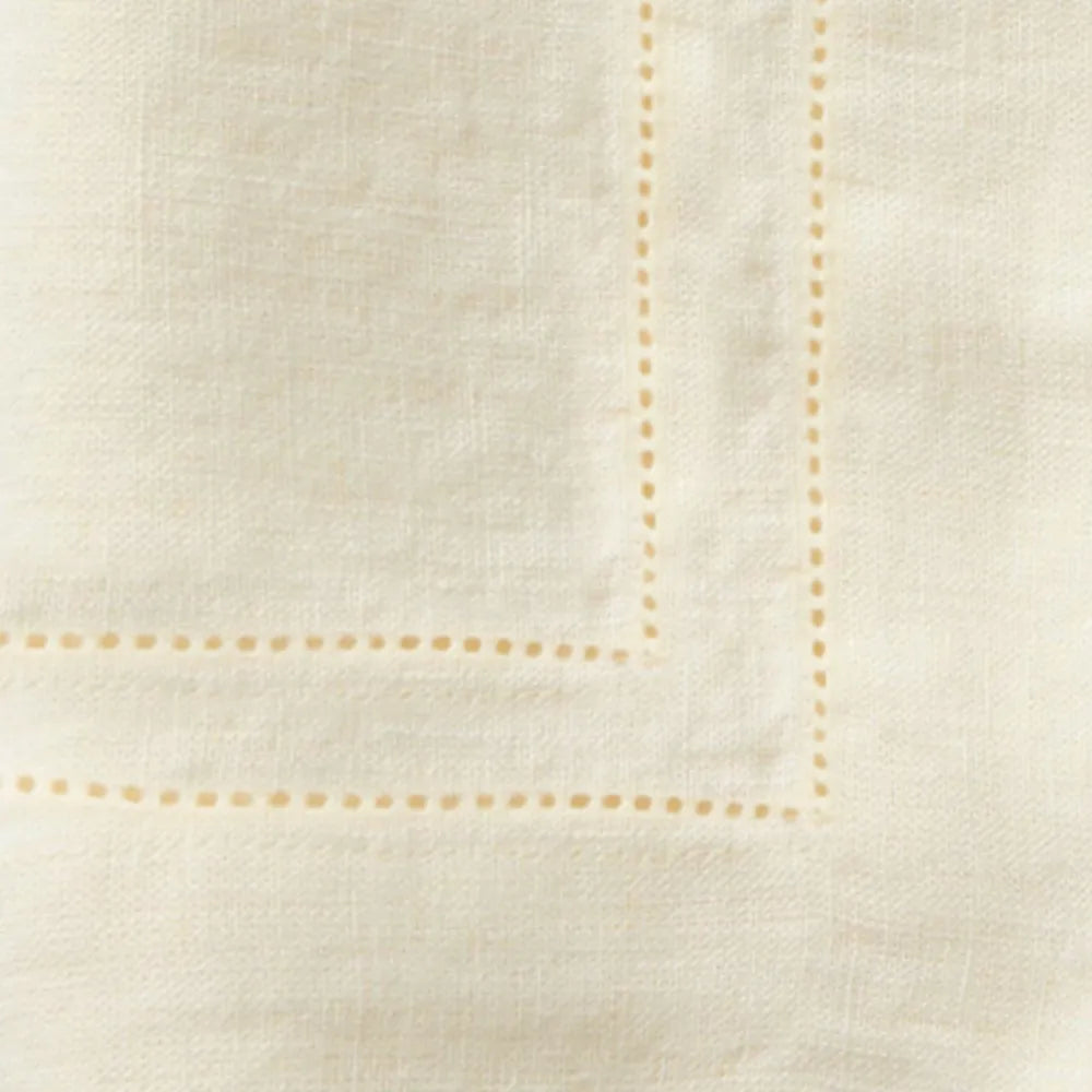 Elevate your table with our Sand Hemstitch Napkins, made from 100% linen and finished with classic double hemstitching. Elevate your table with our Sand Hemstitch Napkins, made from 100% linen and finished with classic double hemstitching.