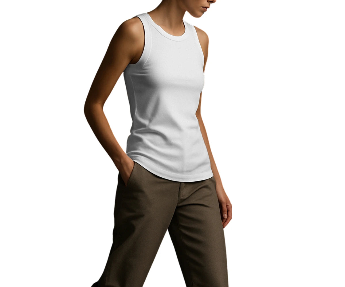 Womens Tank Top - Black Tank Top - White Tank Top Womens Tank Top - Black Tank Top - White Tank Top