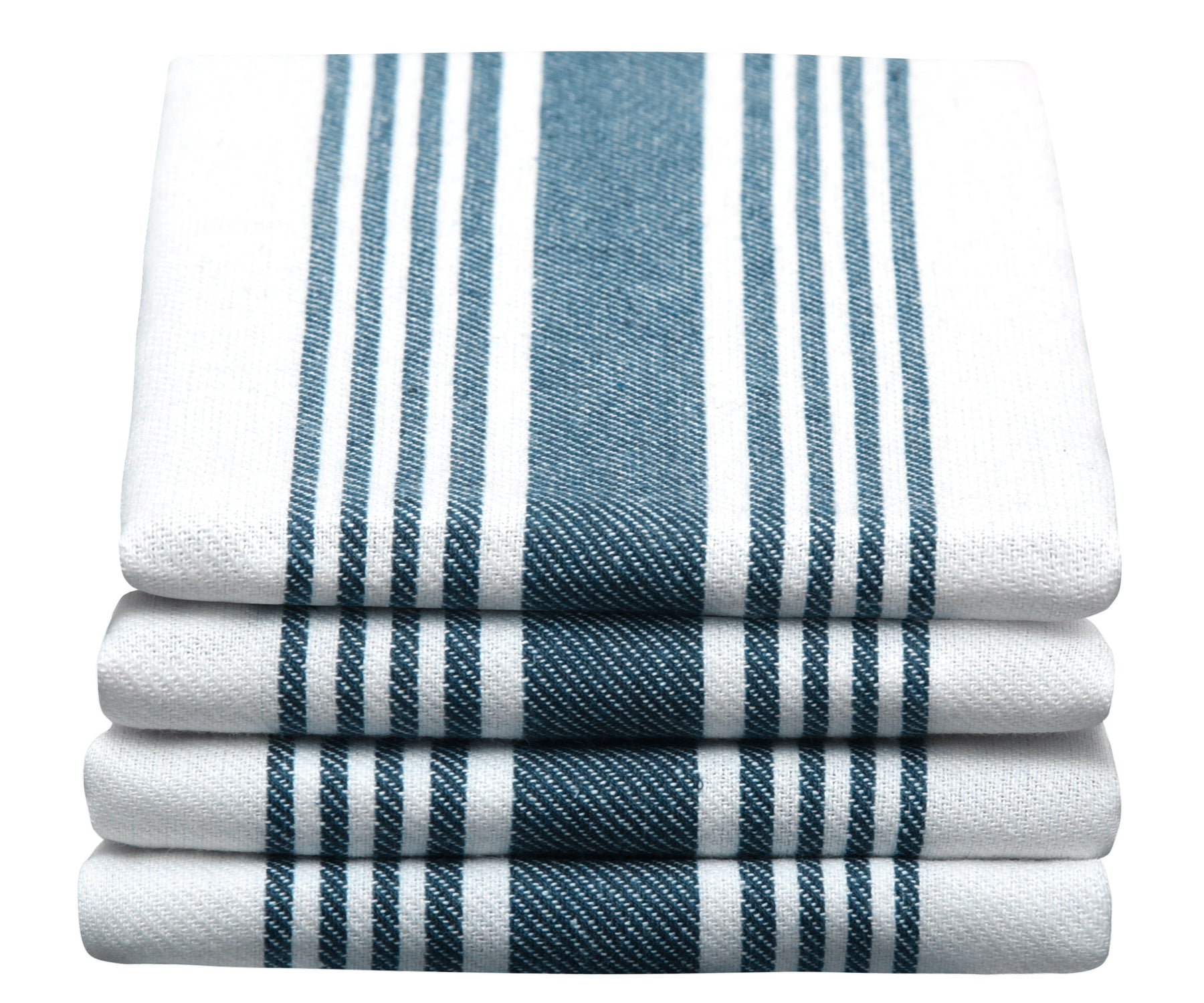 Elegant cotton dish towels folded neatly, adding a touch of style to your kitchen Elegant cotton dish towels folded neatly, adding a touch of style to your kitchen
