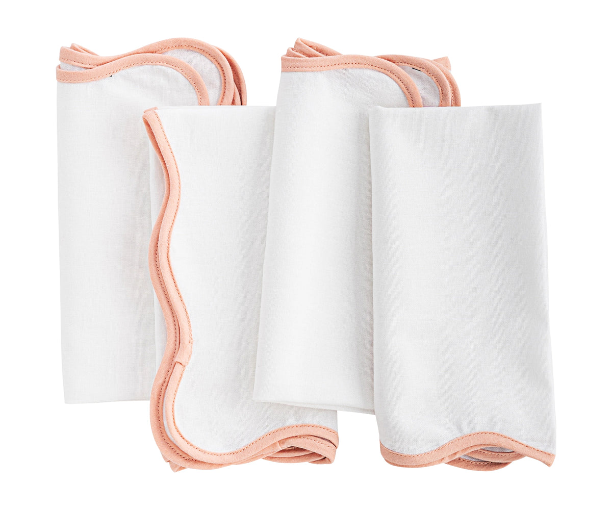 White napkin with a stain-resistant finish, designed for practicality and elegance. White napkin with a stain-resistant finish, designed for practicality and elegance.