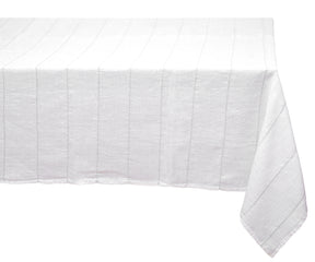 Tablecloth options to suit round, rectangular, or square tables.
