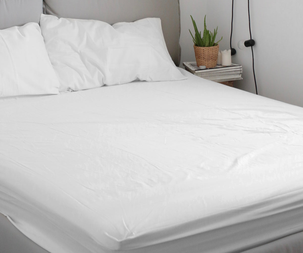 Stay cool and comfortable with a cooling fitted sheet, designed to regulate temperature while you sleep.