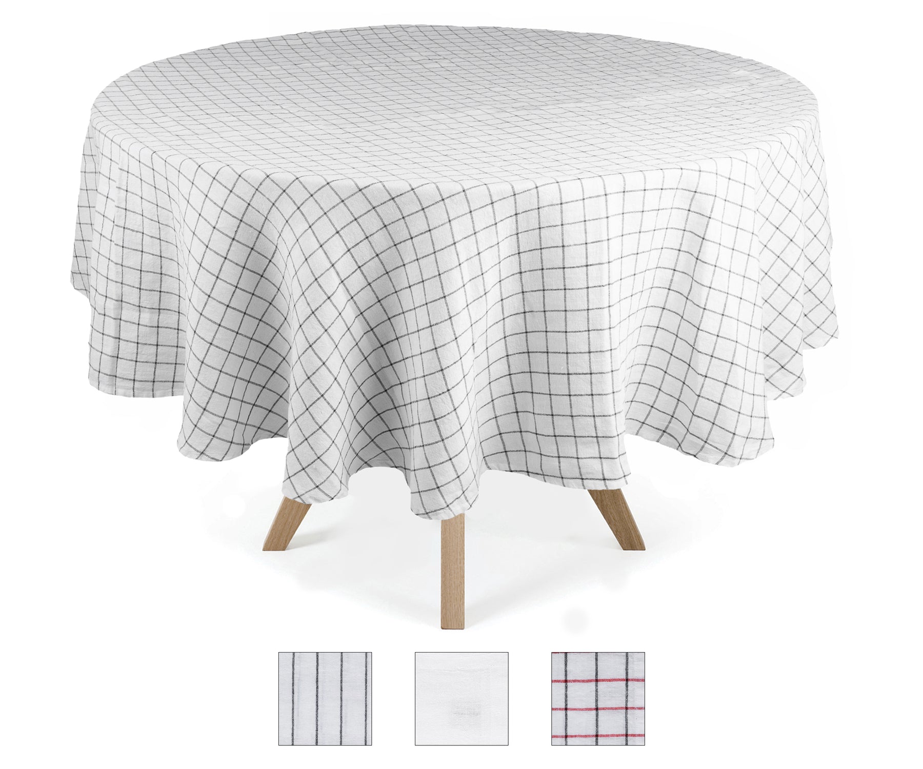 Upgrade outdoor dining with a red and white checkered tablecloth. Also, discover our holiday-inspired tablecloths. Upgrade outdoor dining with a red and white checkered tablecloth. Also, discover our holiday-inspired tablecloths.