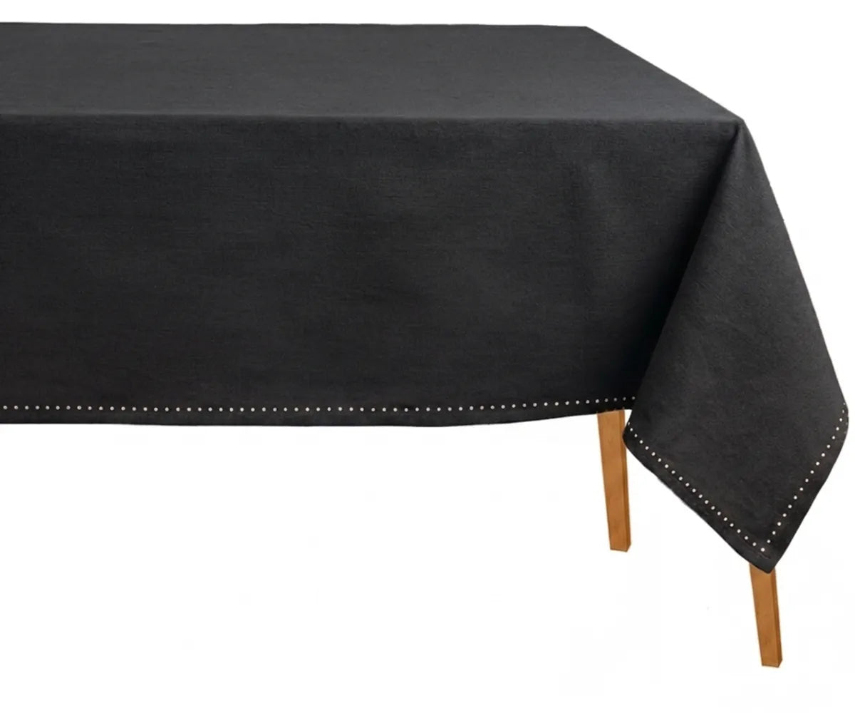 Linen Hemstitched Tablecloth Linen Hemstitched Tablecloth