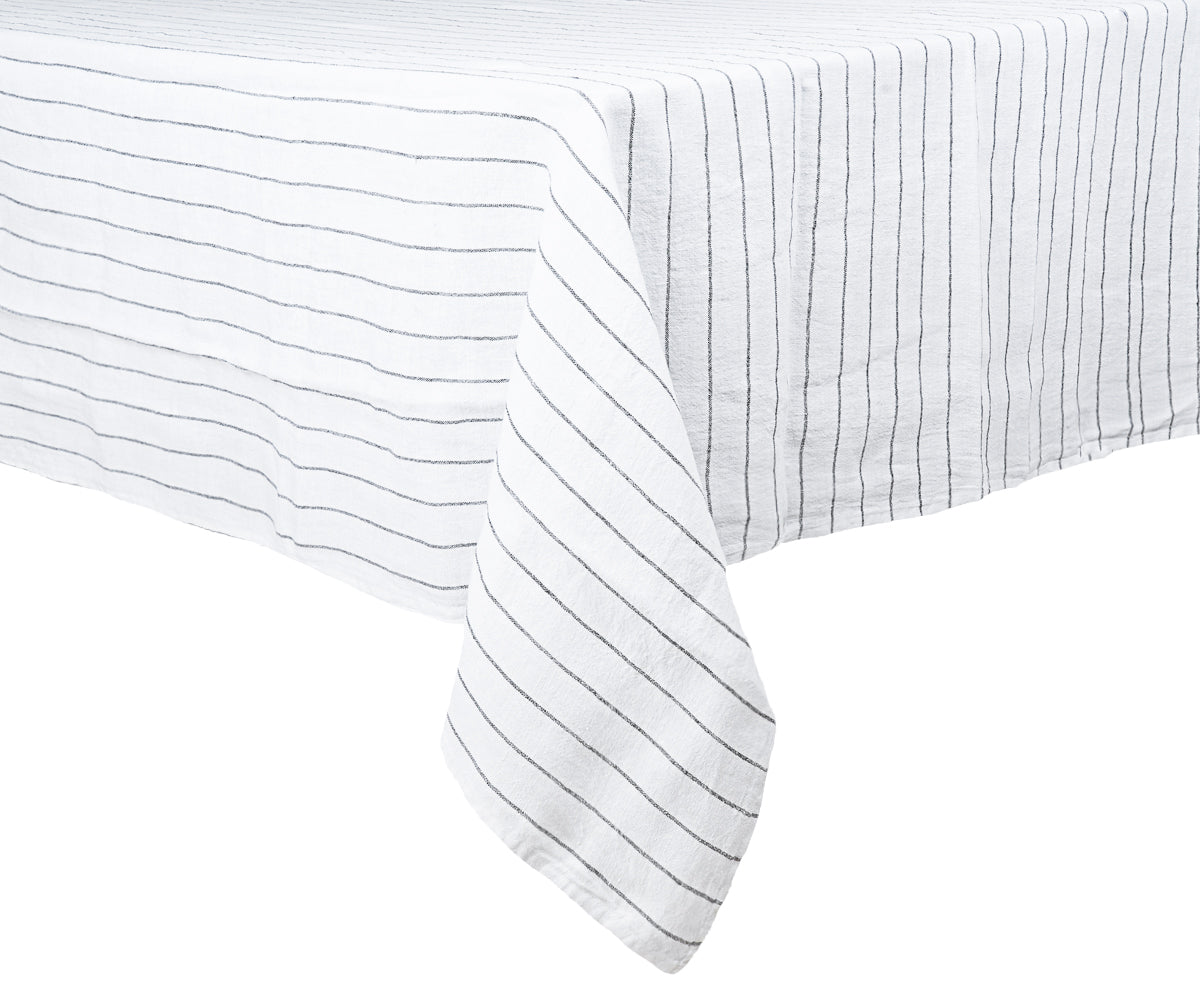 Experience the elegance of white linen tablecloths, including rectangular options, to elevate your table presentation. Experience the elegance of white linen tablecloths, including rectangular options, to elevate your table presentation.