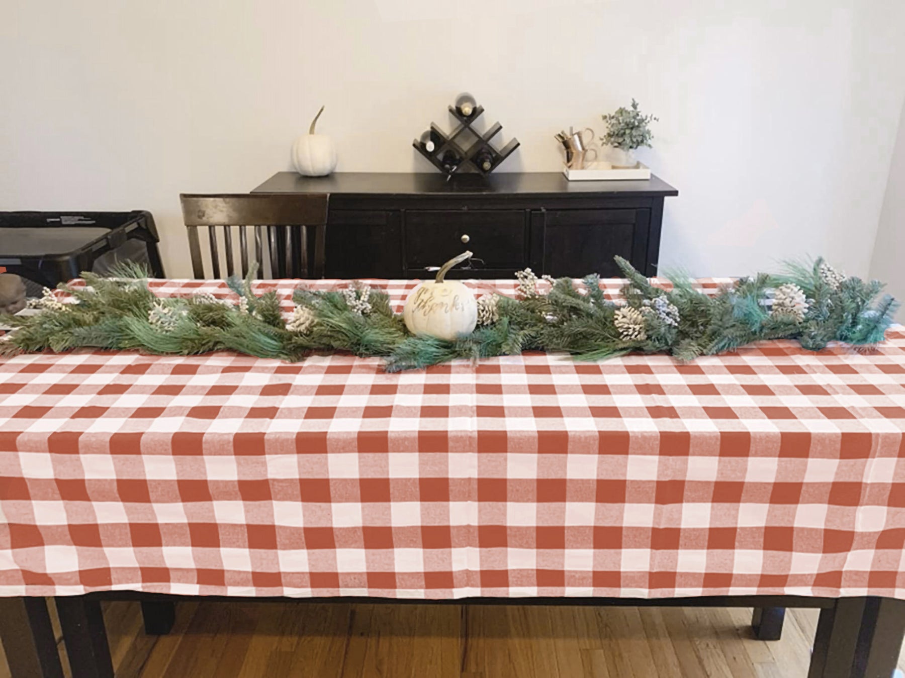 Transform your outdoor dining with checkered and red tablecloths, adding style and charm to your gatherings and events. Transform your outdoor dining with checkered and red tablecloths, adding style and charm to your gatherings and events.