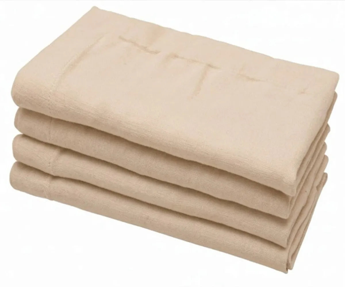 Cotton linen blend dinner napkins in assorted colors for elegant wedding and event table settings Cotton linen blend dinner napkins in assorted colors for elegant wedding and event table settings