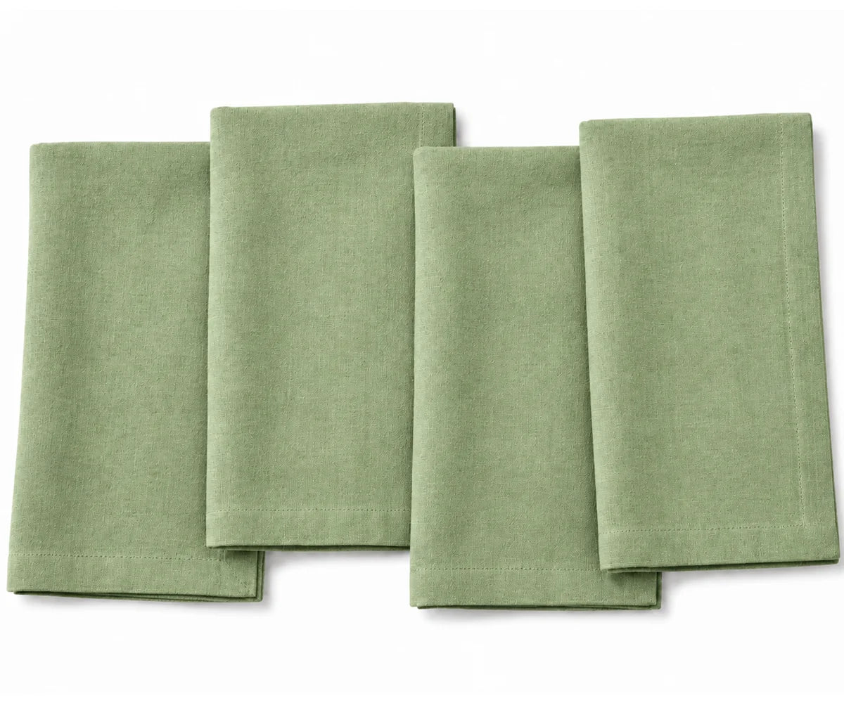 Sage green cotton napkins, 100% cotton dinner napkins for weddings, farmhouse dining, and table décor. Sage green cotton napkins, 100% cotton dinner napkins for weddings, farmhouse dining, and table décor.