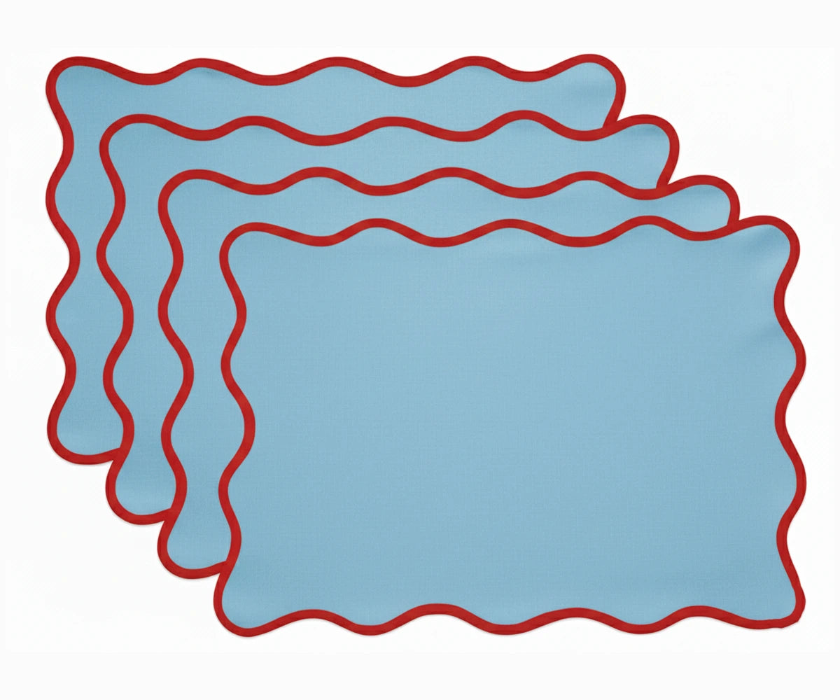 Cotton-Scalloped Placemats Cotton-Scalloped Placemats
