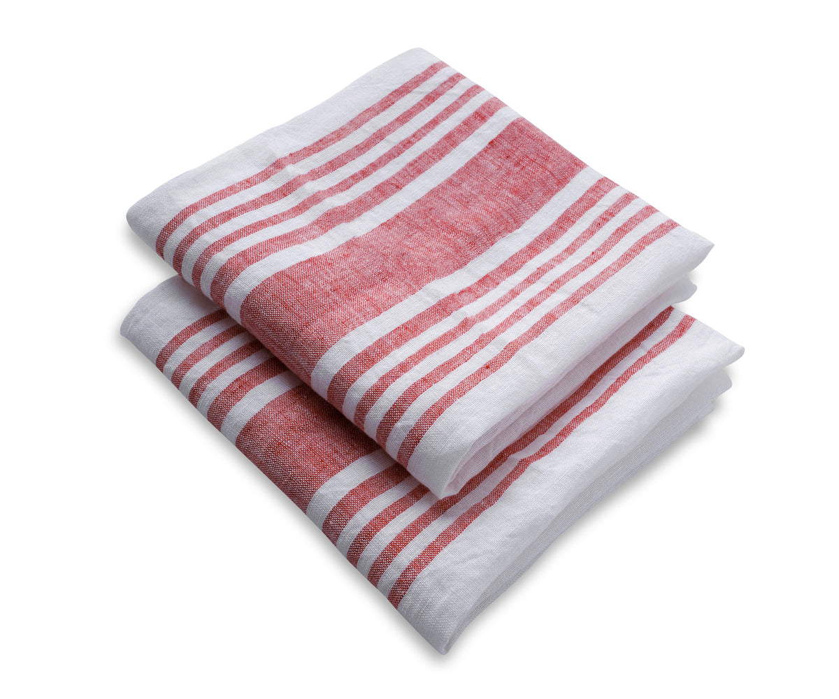 red linen kitchen towels | All Cotton and Linen red linen kitchen towels | All Cotton and Linen