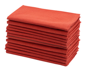 Dark Coral Napkins: Add a touch of warmth and sophistication to your dining experience.