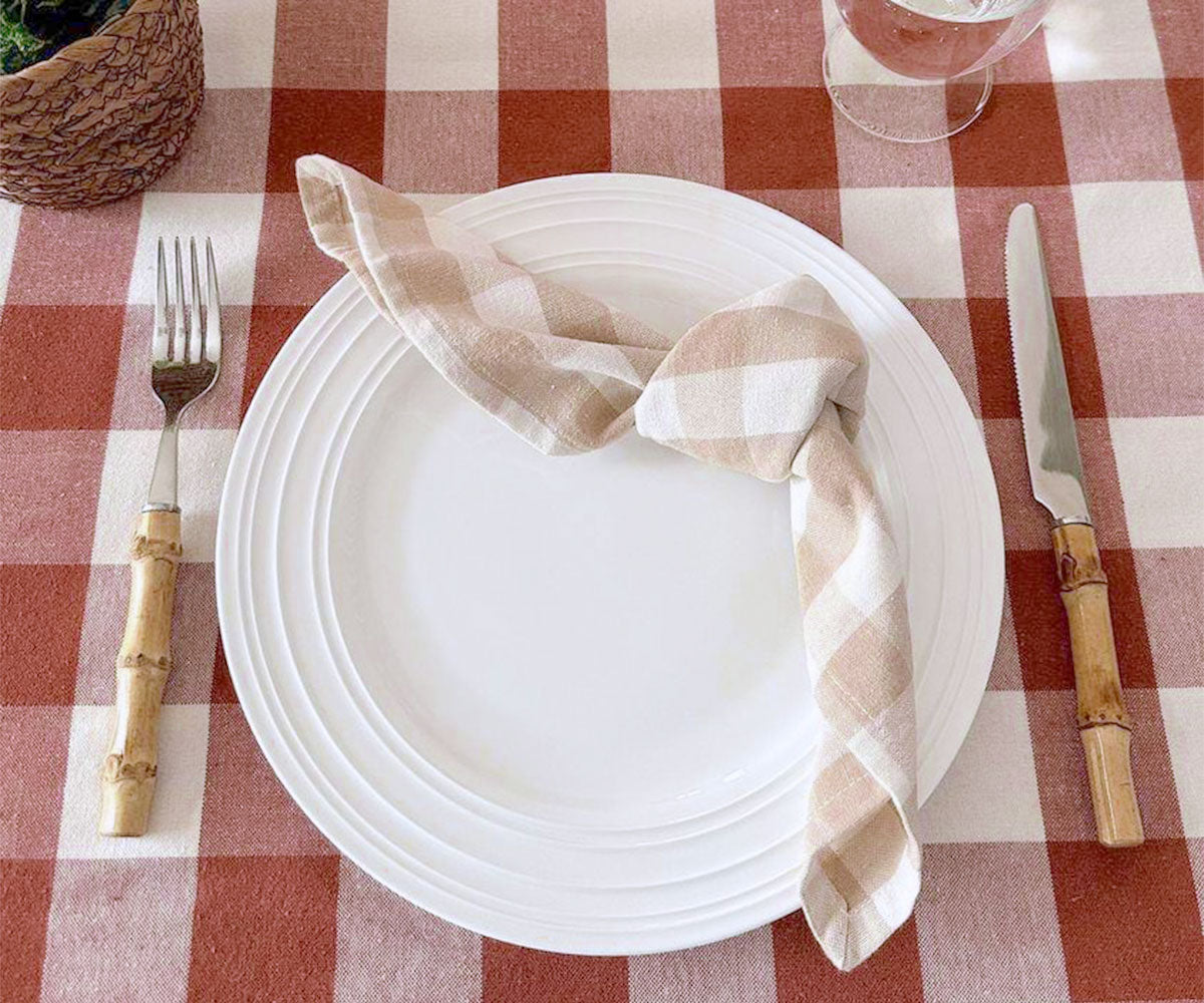 Elevate your outdoor dining with checkered and red tablecloths, adding style and charm to your gatherings and events. Elevate your outdoor dining with checkered and red tablecloths, adding style and charm to your gatherings and events.