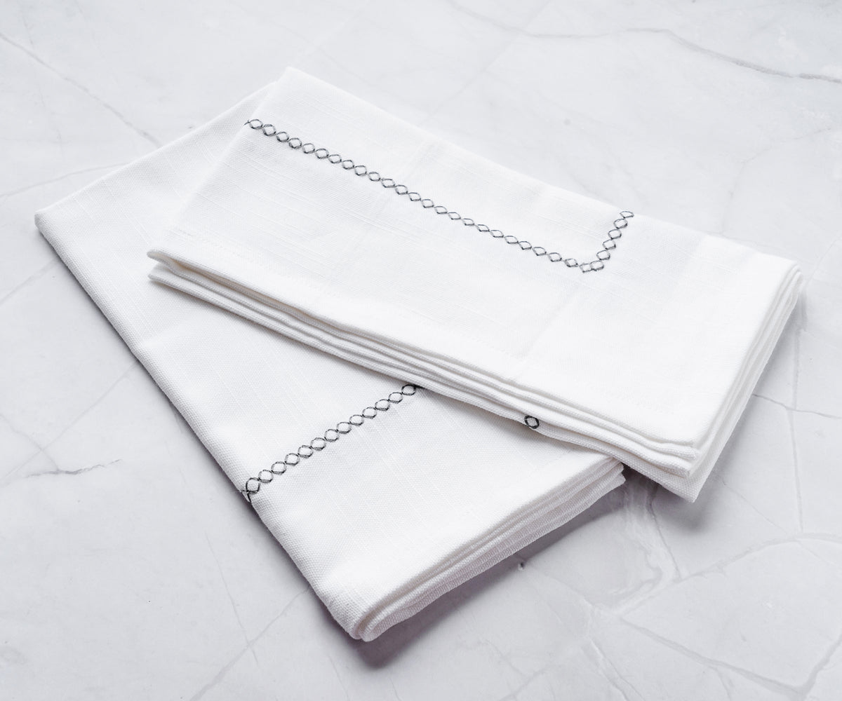 White Napkins - Personalized Napkins White Napkins - Personalized Napkins