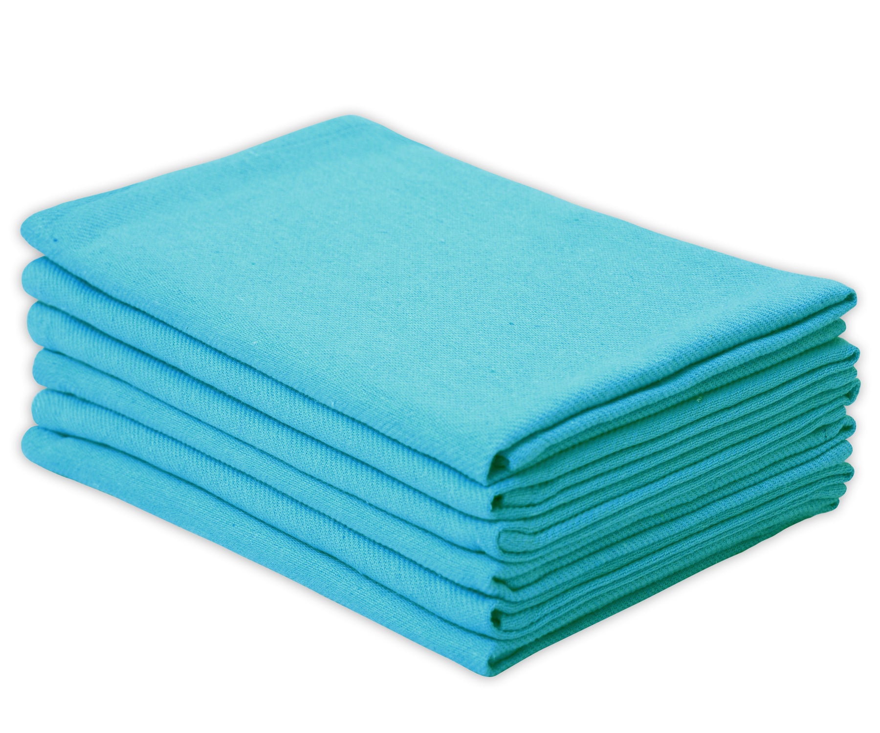 Teal Cloth Napkins - Set the table with stylish teal napkins, adding a touch of sophistication to your dining experience.