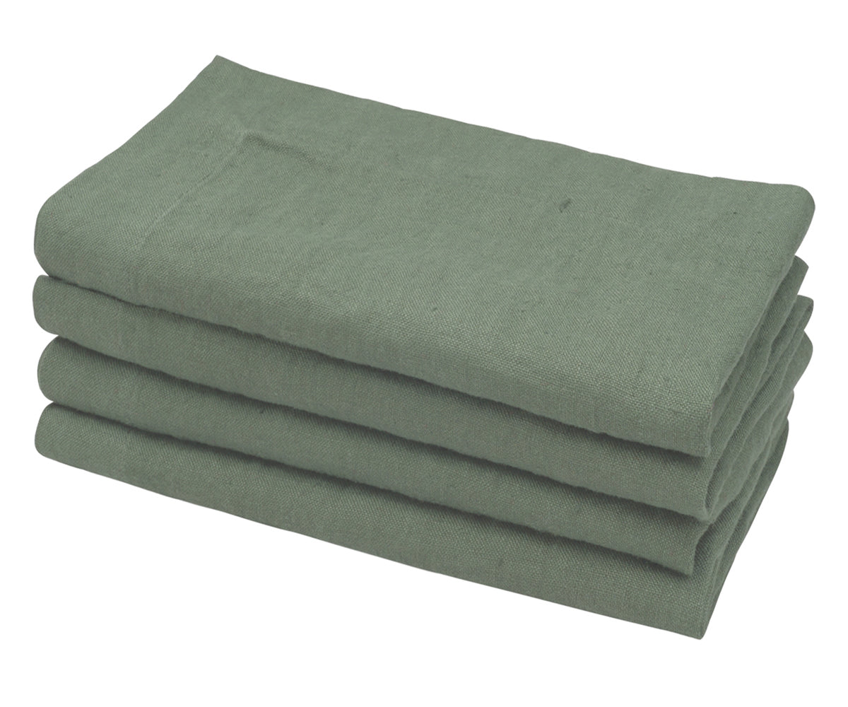 Forest Green Linen Napkins Forest Green Linen Napkins