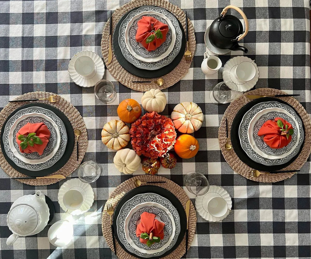 Cotton Tablecloths - Plaid Cloth Tablecloths Cotton Tablecloths - Plaid Cloth Tablecloths