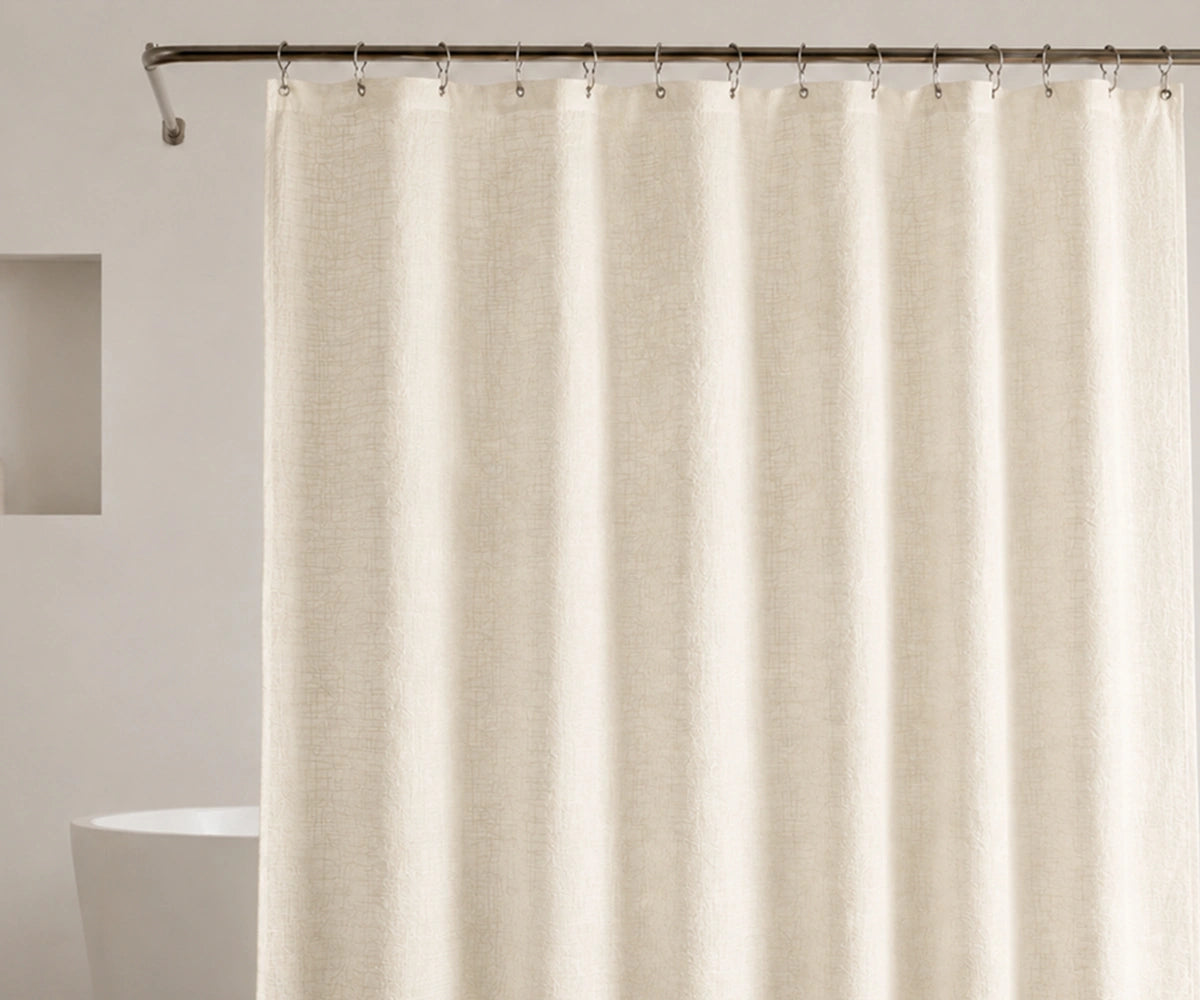 Ivory linen shower curtain for bathroom with elegant natural texture
Minimalist linen bathroom curtain for neutral and modern interiors Ivory linen shower curtain for bathroom with elegant natural texture
Minimalist linen bathroom curtain for neutral and modern interiors