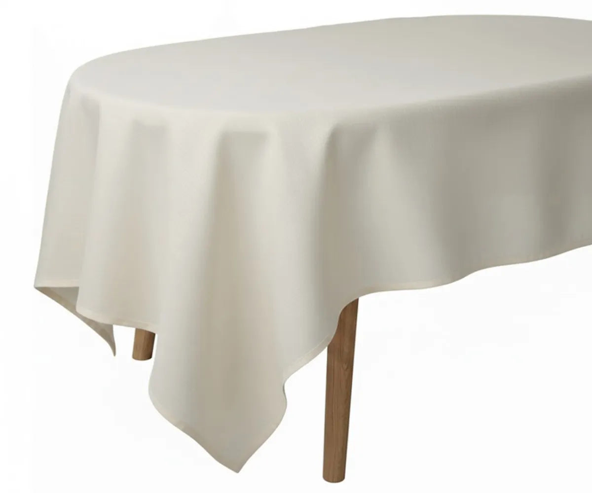 Oval Linen Tablecloth Oval Linen Tablecloth