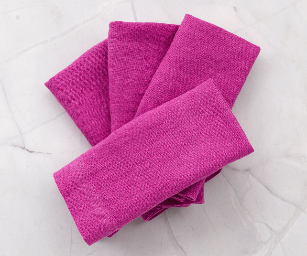 Cocktail Napkins - 100% Pure Linen Cocktail Napkins - 100% Pure Linen