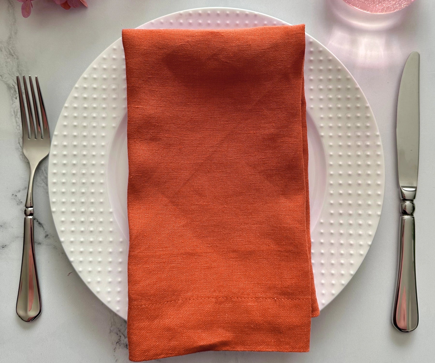 Burnt Orange Napkins Burnt Orange Napkins