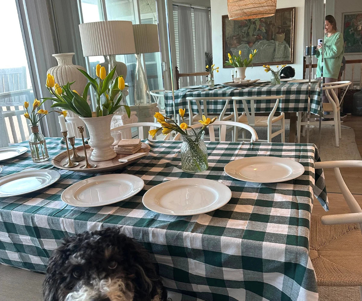 green and white plaid tablecloth green and white plaid tablecloth