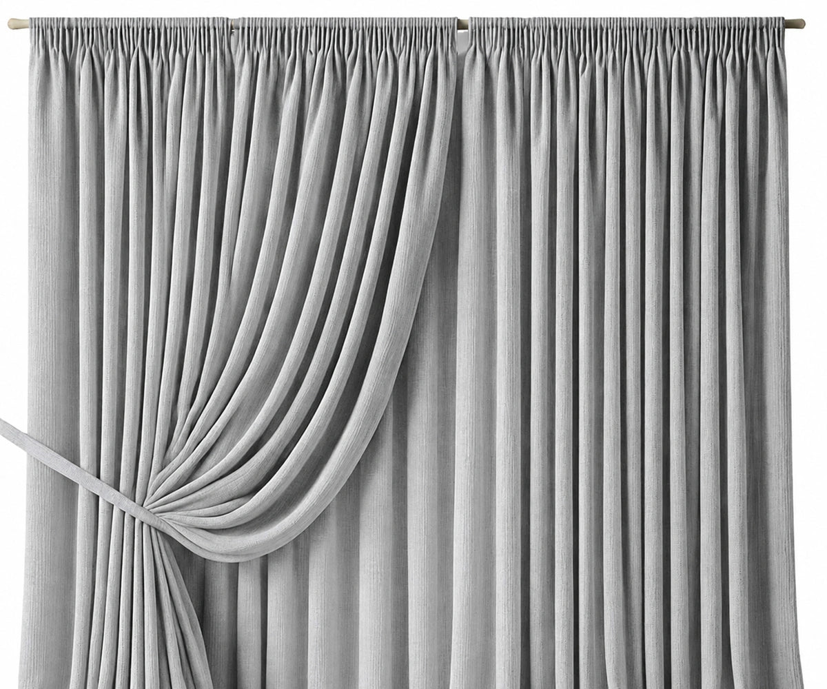 Grey 100% Cotton Blackout Curtain Panel with Liner for Bedroom Light blocking privacy window curtain for restful sleep and modern home decor. Grey 100% Cotton Blackout Curtain Panel with Liner for Bedroom Light blocking privacy window curtain for restful sleep and modern home decor.