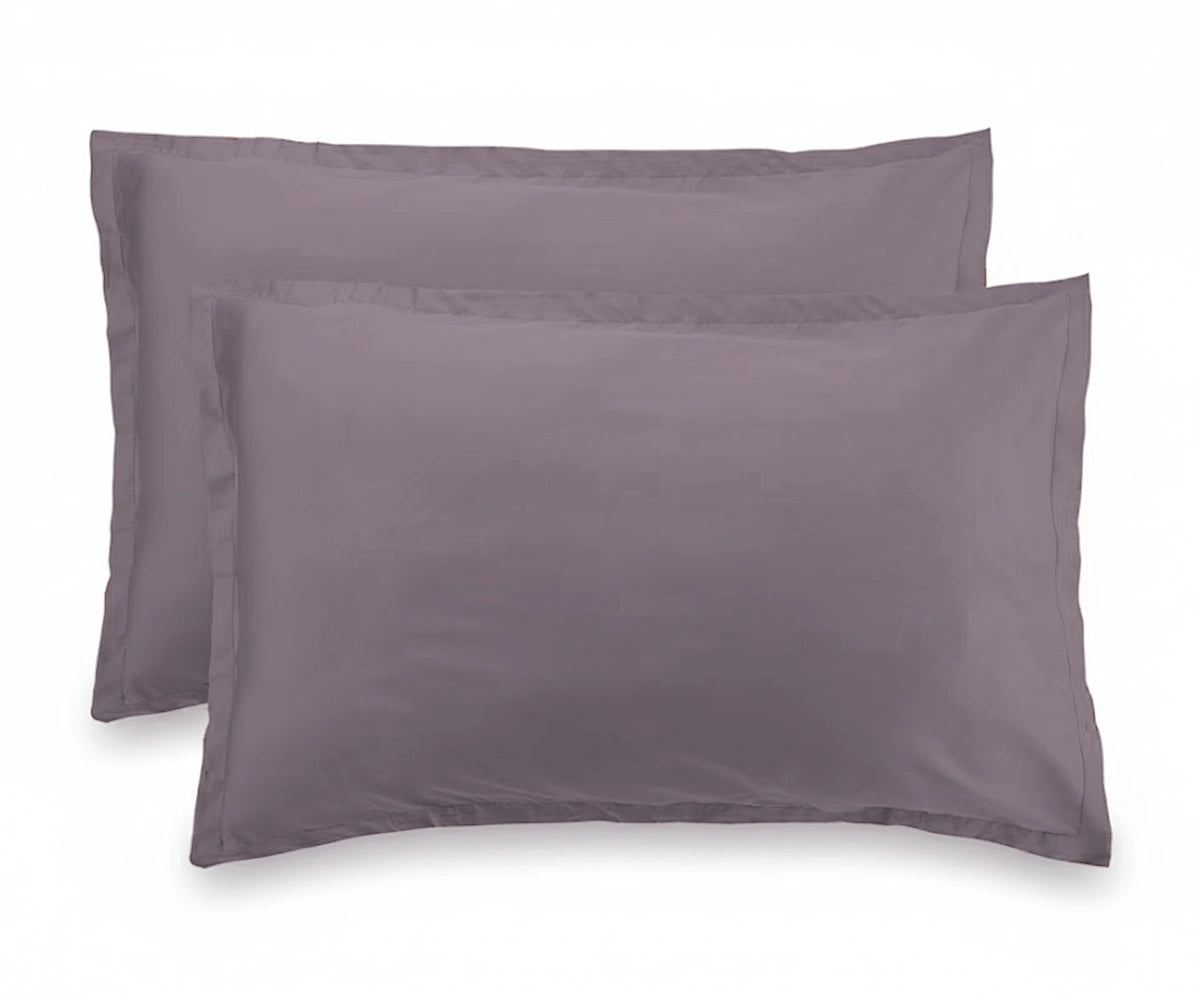 Premium brown cotton sateen pillow cases for bedroom available in standard pillow case size, queen pillow cases Premium brown cotton sateen pillow cases for bedroom available in standard pillow case size, queen pillow cases