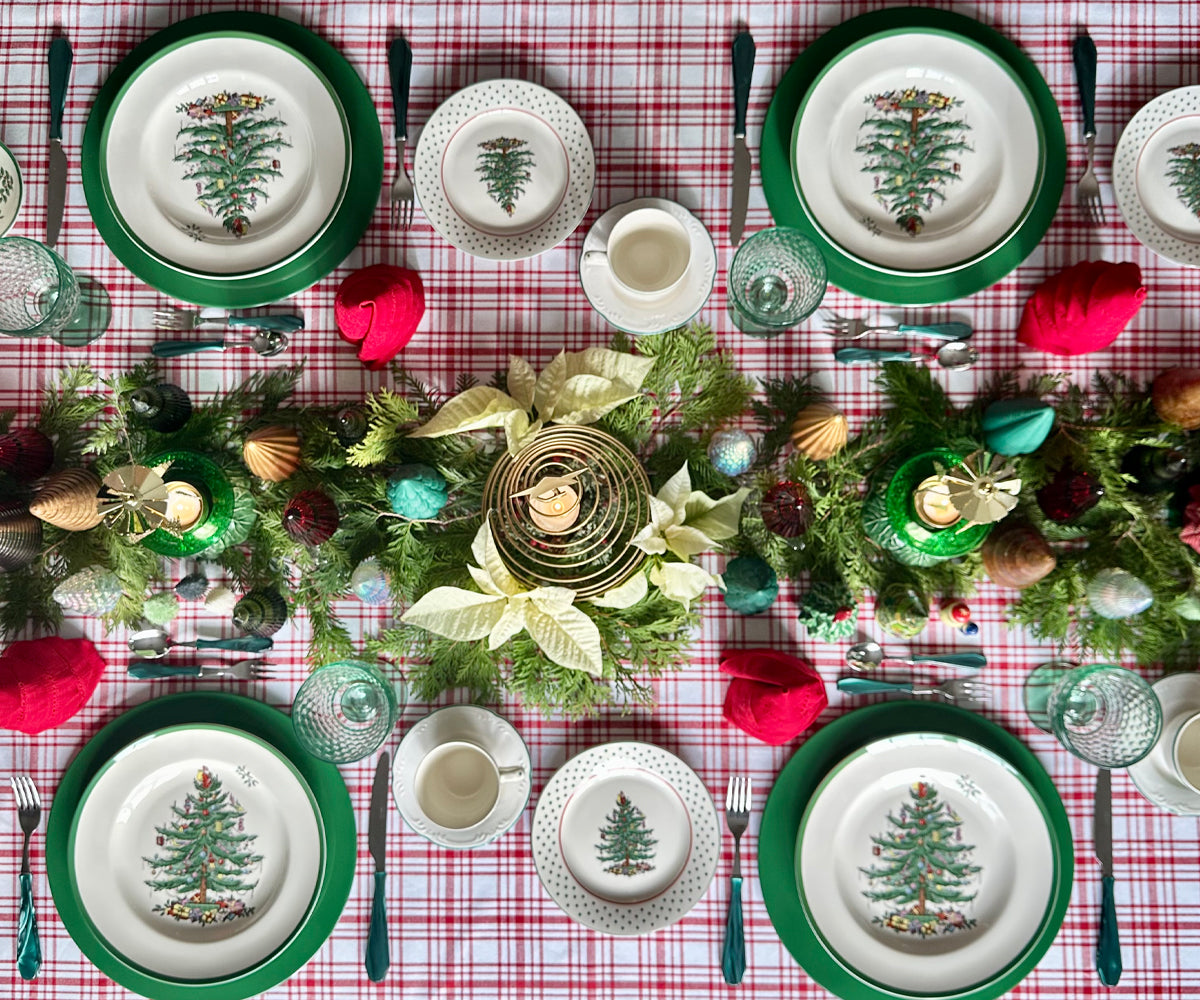 Cloth Tablecloths - Striped Tablecloth Cloth Tablecloths - Striped Tablecloth