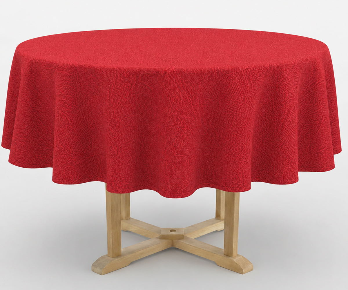 Jacquard Round Tablecloth Jacquard Round Tablecloth