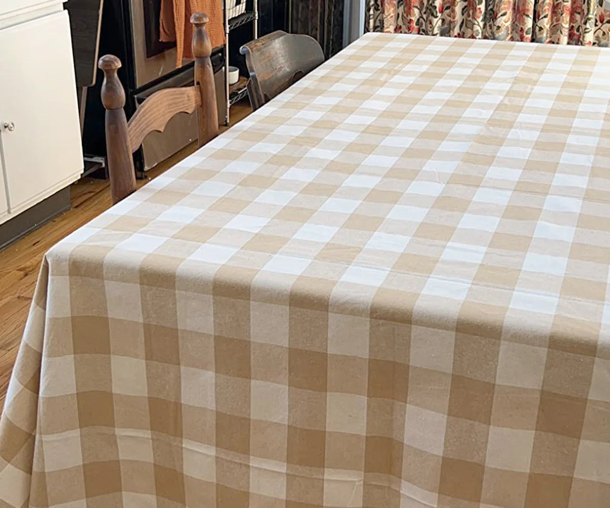 Cotton Tablecloths - Plaid Cloth Tablecloths Cotton Tablecloths - Plaid Cloth Tablecloths