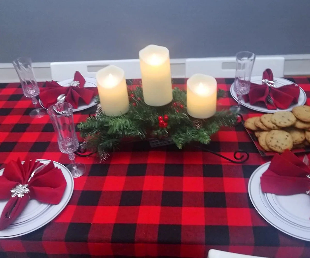 Cotton Tablecloths - Plaid Cloth Tablecloths Cotton Tablecloths - Plaid Cloth Tablecloths