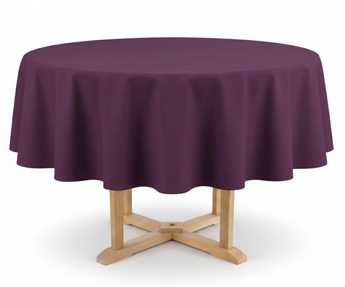 Round tablecloth plum
Round tablecloth plum