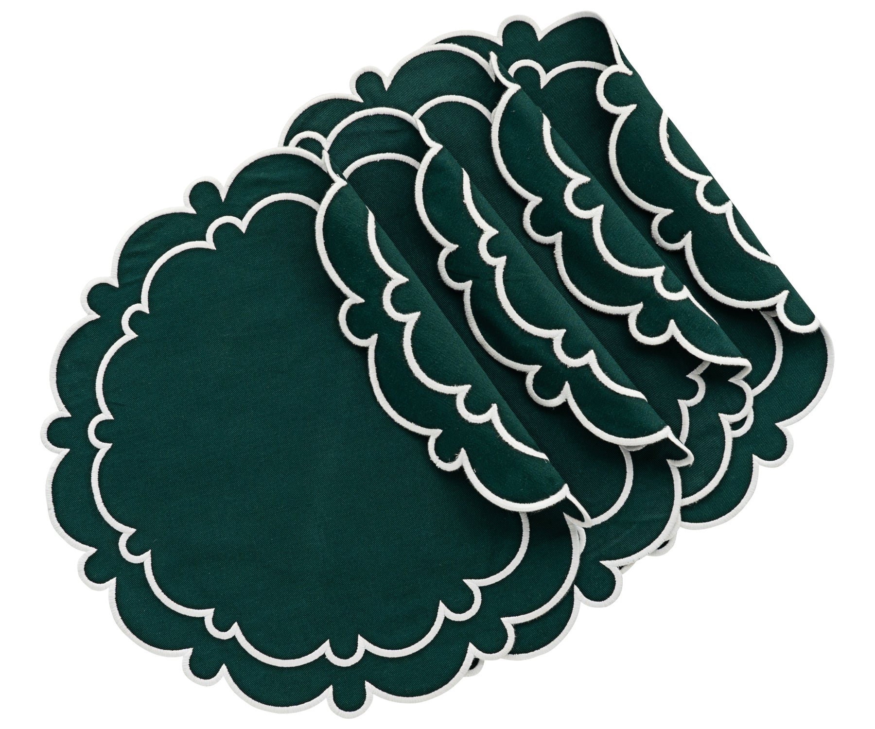 scalloped placemats round scalloped placemats round