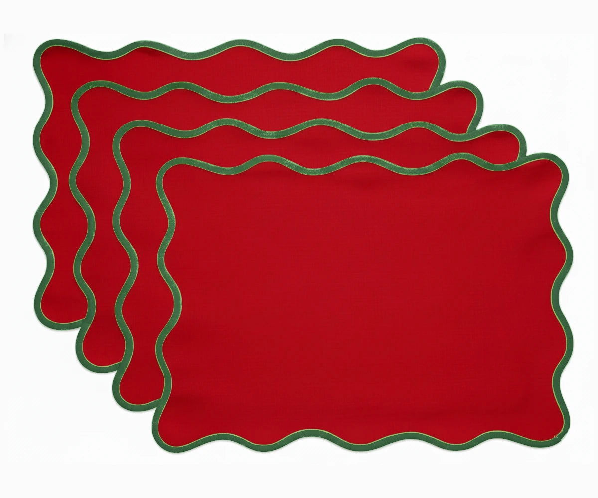 Cotton-Scalloped Placemats Cotton-Scalloped Placemats