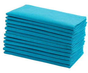 Teal Cloth Napkins: Add a touch of elegance and rich color to your dining decor.