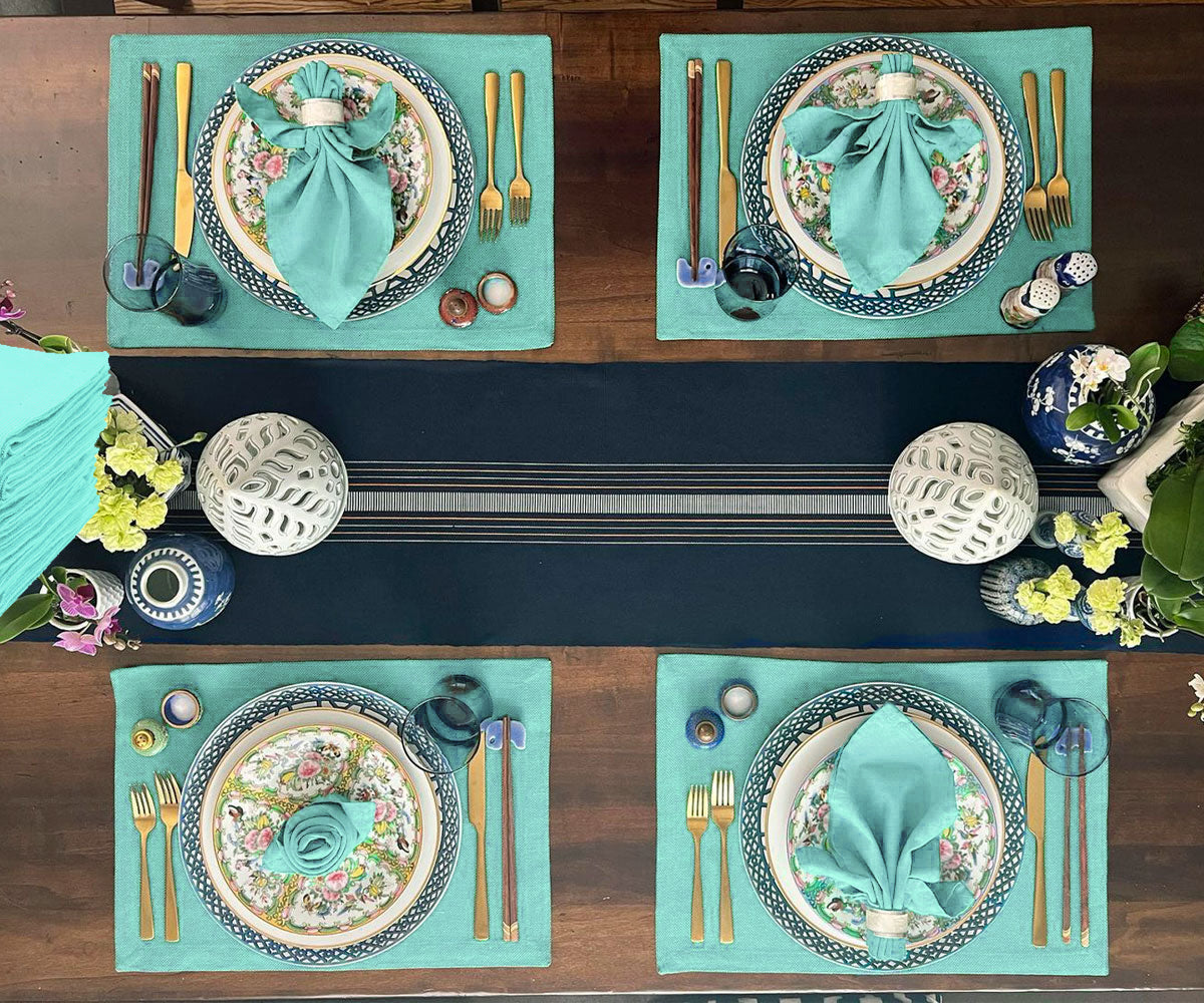 Dine in style with Light Blue Dinner Napkins – a perfect complement to any table setting.