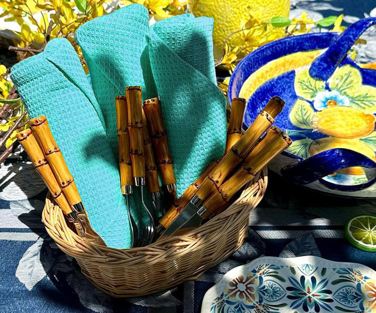 Made from ultra-soft and absorbent materials, our teal kitchen towels are perfect for drying dishes, wiping spills, and cleaning countertops with ease.  Made from ultra-soft and absorbent materials, our teal kitchen towels are perfect for drying dishes, wiping spills, and cleaning countertops with ease.