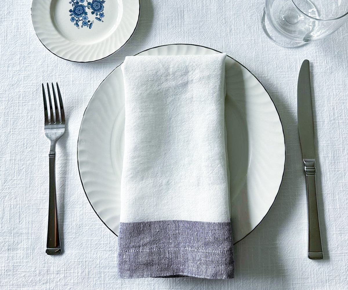 White Linen Napkins: Achieve timeless elegance with our White Linen Napkins, a classic choice that complements any table setting with its clean and sophisticated look. White Linen Napkins: Achieve timeless elegance with our White Linen Napkins, a classic choice that complements any table setting with its clean and sophisticated look.